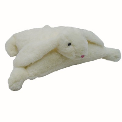 Fine plush rabbit toy pillows and white feet