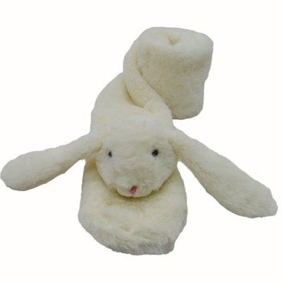 The popular thickened plush rabbit scarf for children