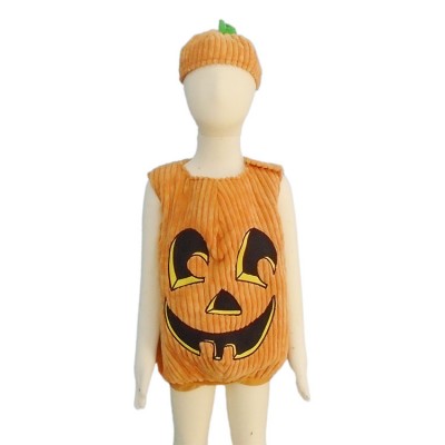 Newborn Halloween Cartoon Pumpkin Romper Jumpsuit