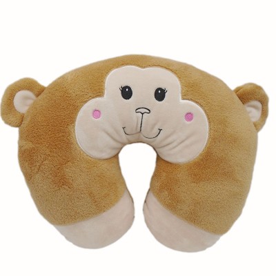 High quality plush monkey  toy u shape neck pillow